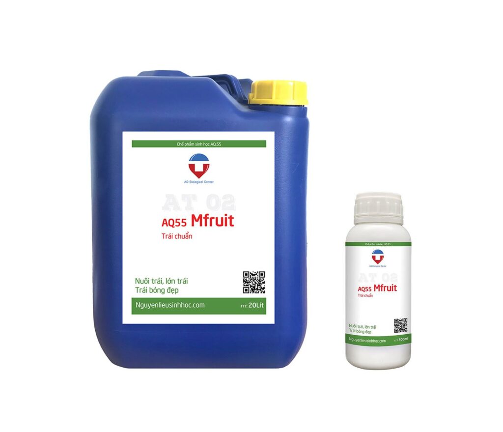 Kali hữu cơ AQ55 Mfruit siêu hấp thụ, lớn trái, trái bóng đẹp