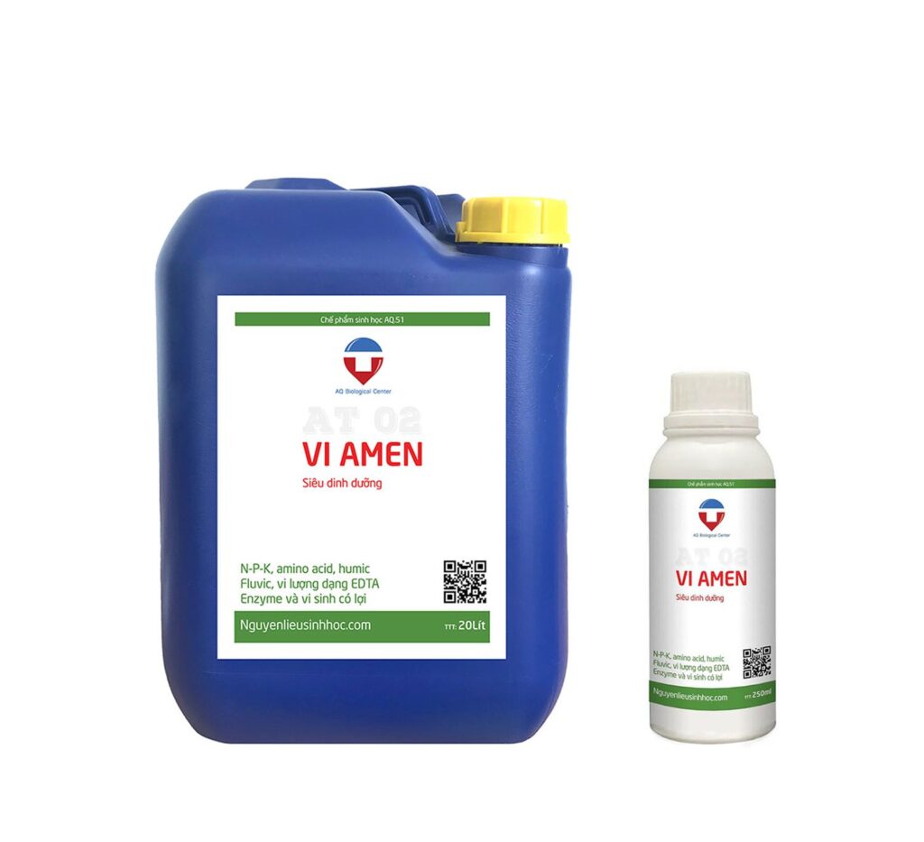 Phân bón siêu dinh dưỡng VI AMEN xanh lá, cứng cây, lớn trái