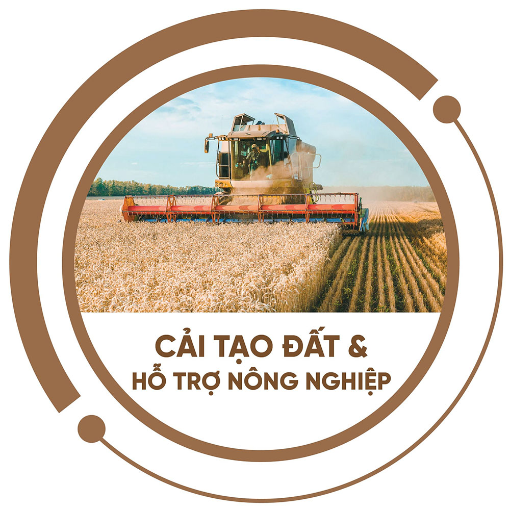 Cải tạo đất và hỗ trợ nông nghiệp