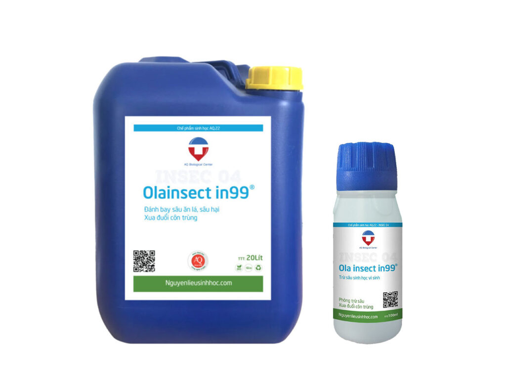 Chế phẩm sinh học trừ sâu Ola insect in99 rệp, nhện đỏ, bọ